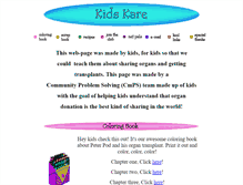 Tablet Screenshot of kidskare.org